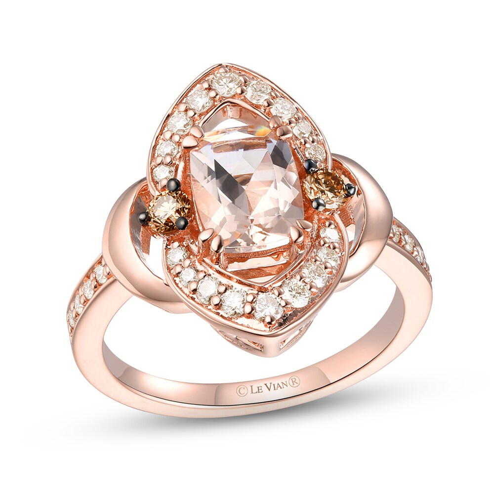 Le Vian Natural Morganite Ring 1/2 ct tw Diamonds 14K Strawberry Gold kkkXjDVy Le Vian Natural Morganite Ring 1/2 ct tw Diamonds 14K Strawberry Gold kkkXjDVy