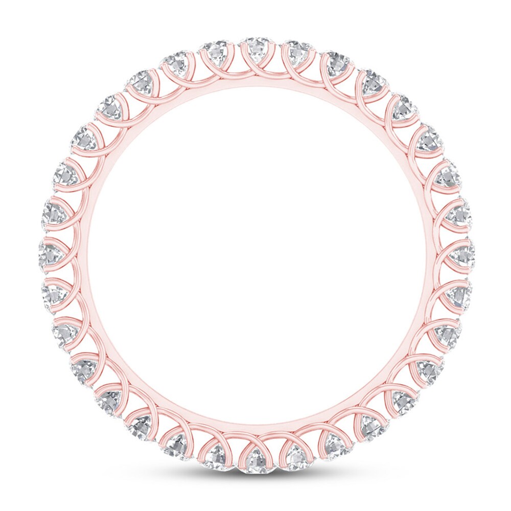Diamond Eternity Band 1 ct tw Round 14K Rose Gold krhbUMMD Diamond Eternity Band 1 ct tw Round 14K Rose Gold krhbUMMD