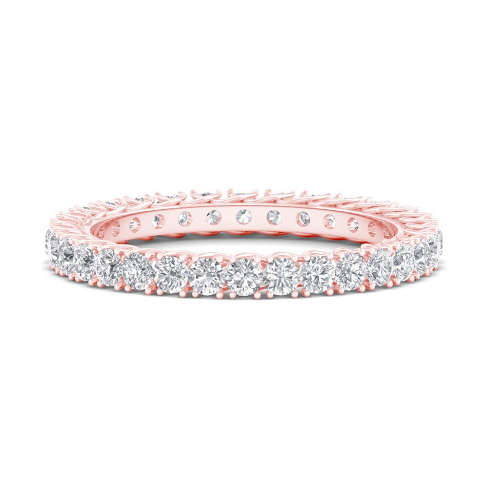 Diamond Eternity Band 1 ct tw Round 14K Rose Gold krhbUMMD Diamond Eternity Band 1 ct tw Round 14K Rose Gold krhbUMMD