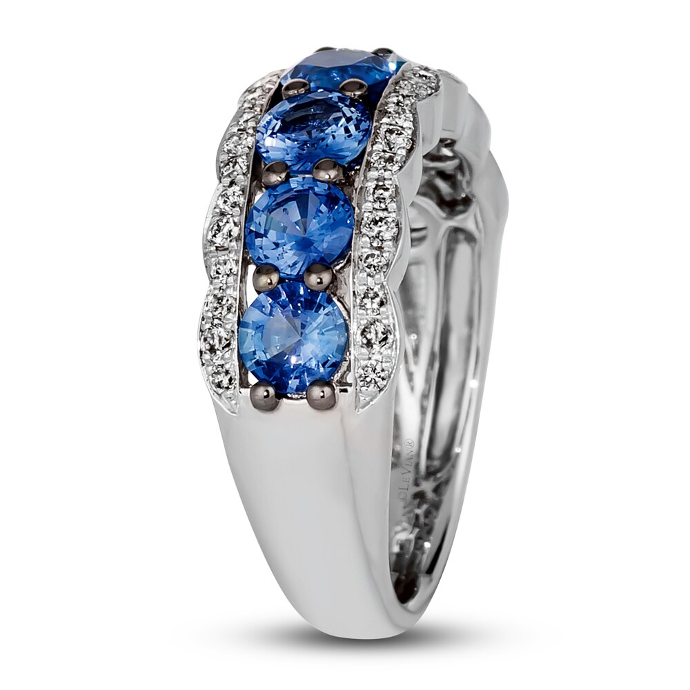 Le Vian Natural Blue Sapphire Ring 1/3 ct tw Diamonds 14K Vanilla Gold l3GSgER1 Le Vian Natural Blue Sapphire Ring 1/3 ct tw Diamonds 14K Vanilla Gold l3GSgER1