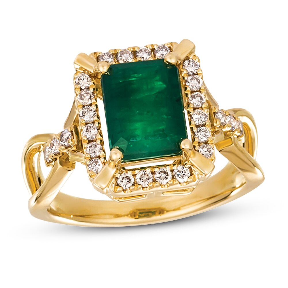 Le Vian Emerald Ring 1/3 ct tw Diamonds 14K Honey Gold lFuuEvRq Le Vian Emerald Ring 1/3 ct tw Diamonds 14K Honey Gold lFuuEvRq