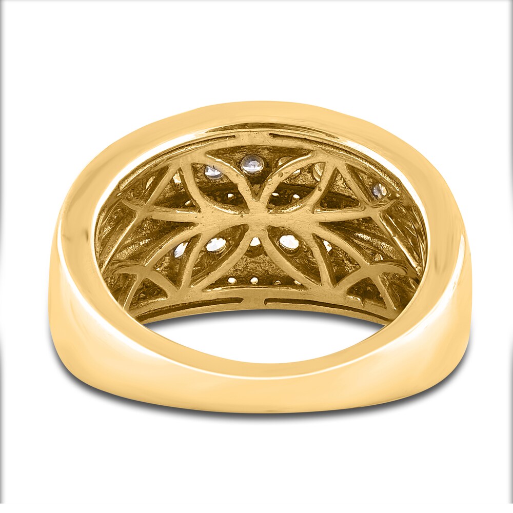 Diamond Anniversary Band 1 ct tw Round 14K Yellow Gold lOm1Lb3w Diamond Anniversary Band 1 ct tw Round 14K Yellow Gold lOm1Lb3w