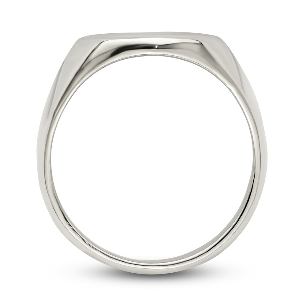 Signet Ring Sterling Silver ljyvIV28 Signet Ring Sterling Silver ljyvIV28