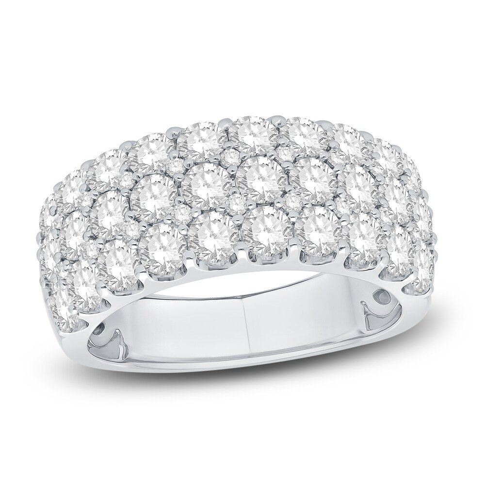 Diamond Anniversary Band 2-1/2 ct tw Round 14K White Gold lkRbHsAA