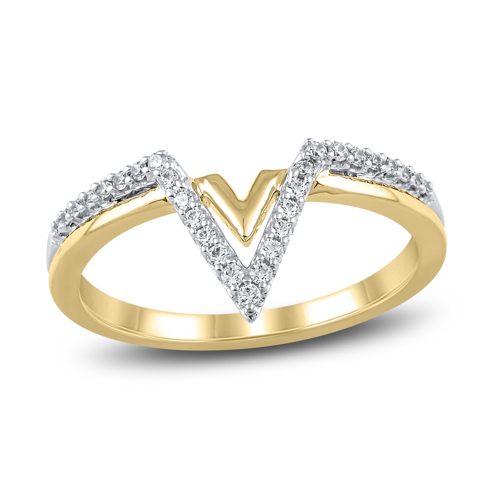 Diamond Contour Wedding Band 1/6 ct tw Round 10K Two-Tone Gold lkSnmQBW Diamond Contour Wedding Band 1/6 ct tw Round 10K Two-Tone Gold lkSnmQBW