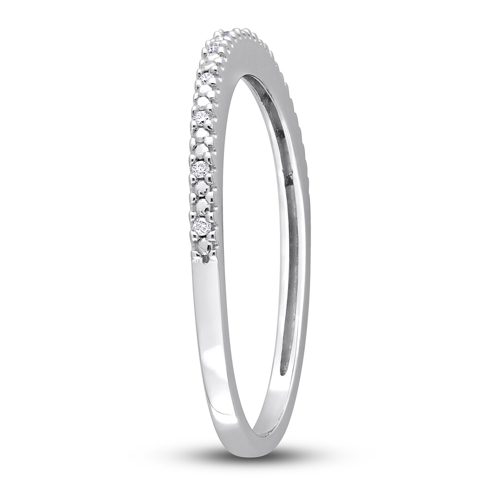 Anniversary Band Diamond Accents 14K White Gold lpd46s6c Anniversary Band Diamond Accents 14K White Gold lpd46s6c