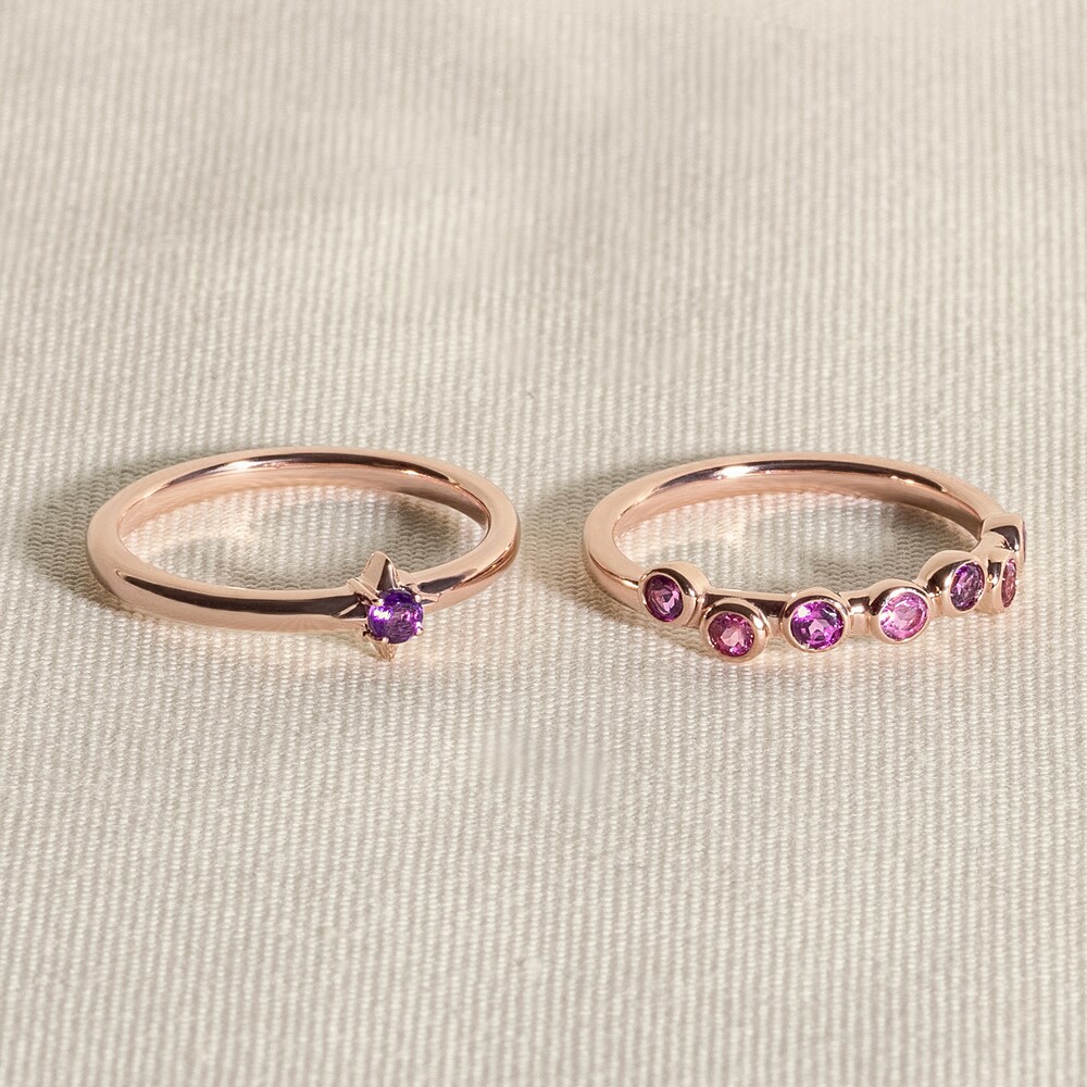 Juliette Maison Natural Garnet & Natural Amethyst Ring 10K Yellow Gold m1Pcew2j Juliette Maison Natural Garnet & Natural Amethyst Ring 10K Yellow Gold m1Pcew2j