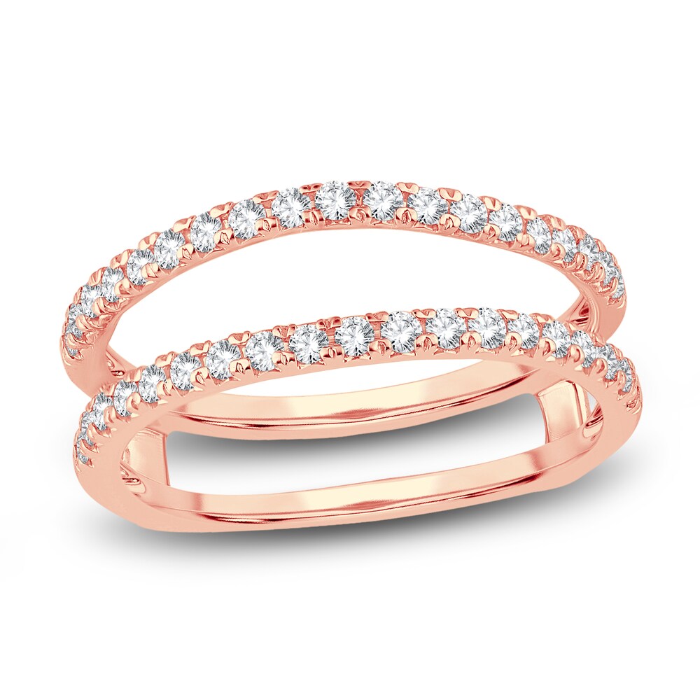 Diamond Enhancer Band 3/8 ct tw Round 14K Rose Gold m3nYLCeY Diamond Enhancer Band 3/8 ct tw Round 14K Rose Gold m3nYLCeY