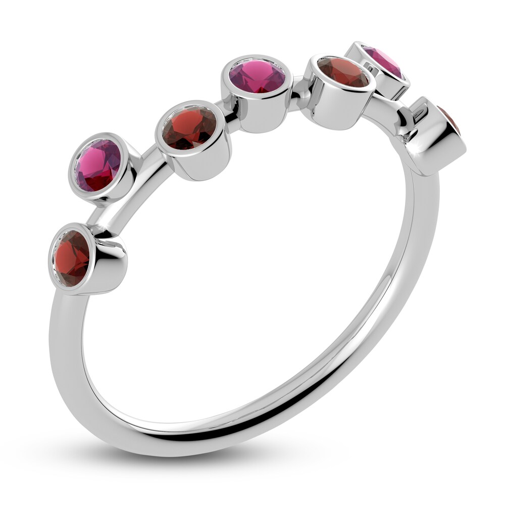 Juliette Maison Natural Garnet & Natural Rhodolite Garnet Ring 10K White Gold m48EsgG2 Juliette Maison Natural Garnet & Natural Rhodolite Garnet Ring 10K White Gold m48EsgG2