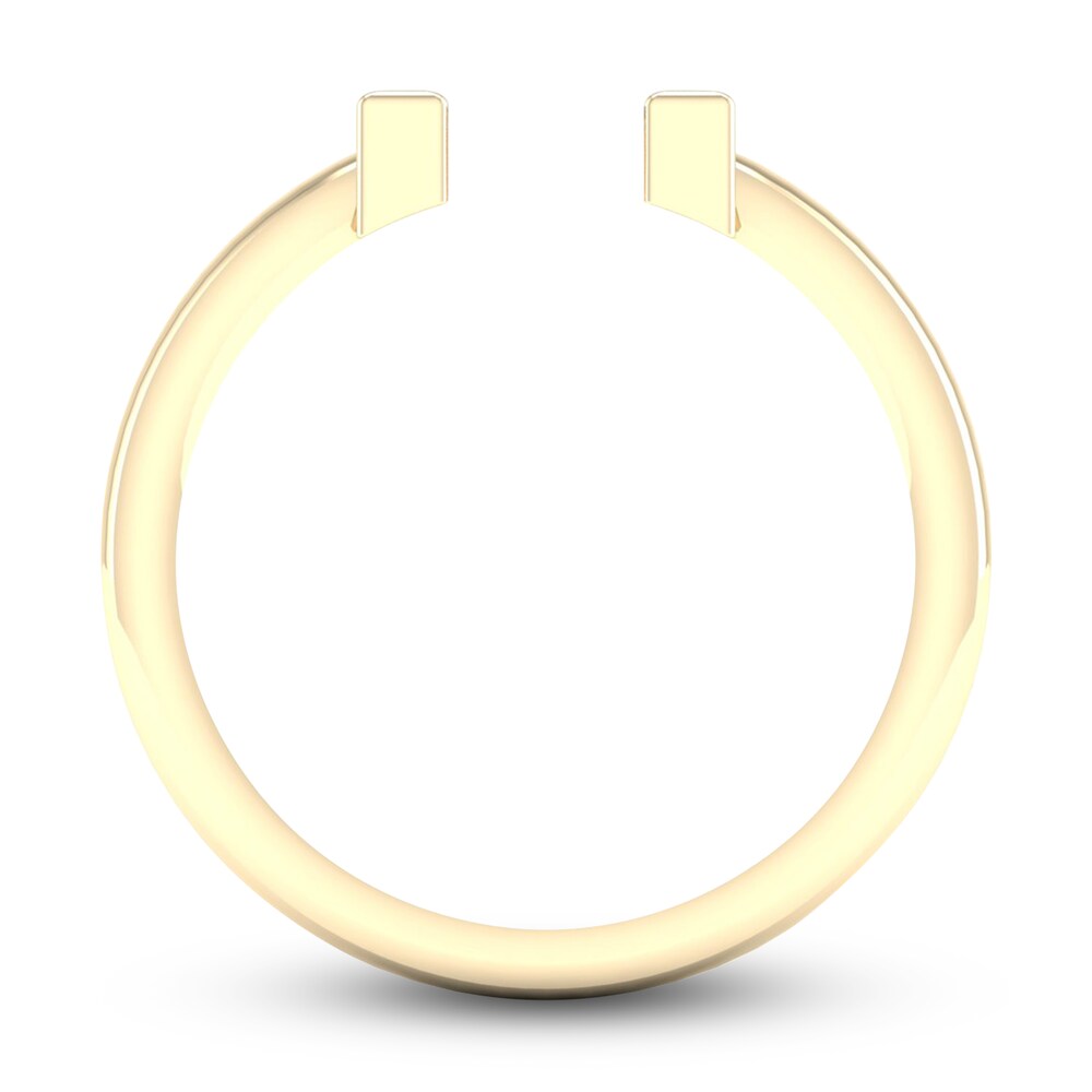 Diamond Open Cuff Wedding Band 1/10 ct tw Baguette 14K Yellow Gold mALmZFsa Diamond Open Cuff Wedding Band 1/10 ct tw Baguette 14K Yellow Gold mALmZFsa