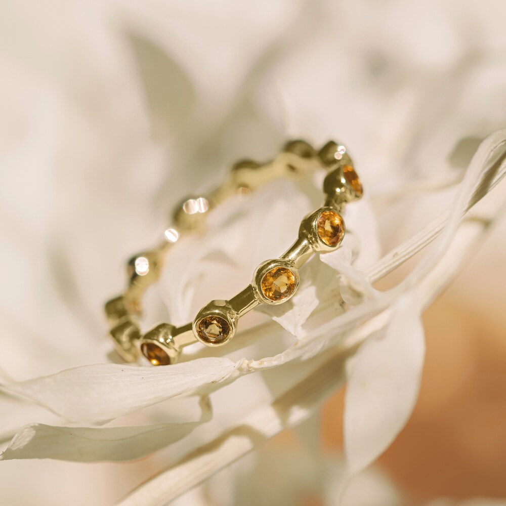 Juliette Maison Natural Citrine Ring 10K Rose Gold mdtWoYJG Juliette Maison Natural Citrine Ring 10K Rose Gold mdtWoYJG