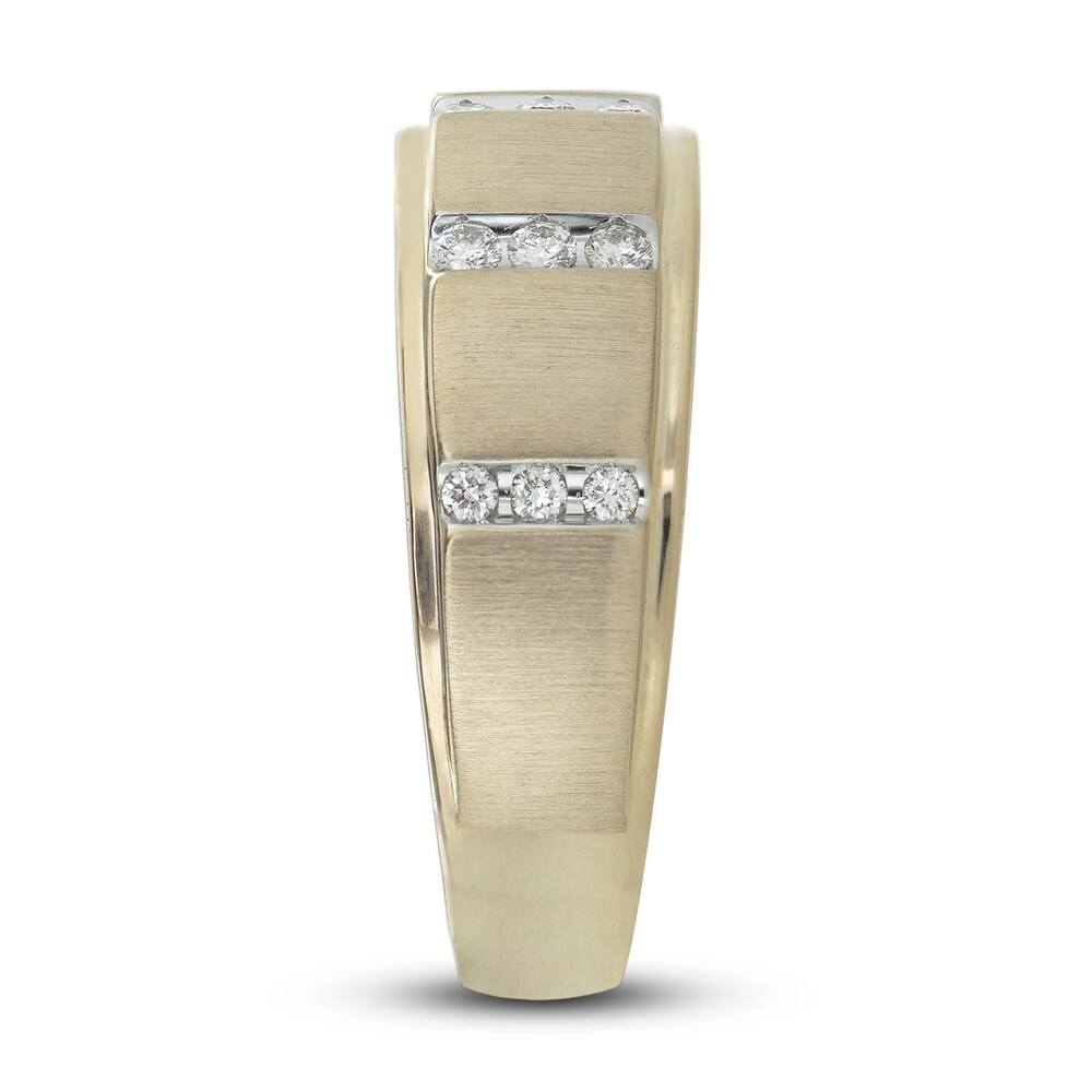 Diamond Wedding Band 1/4 ct tw Round 10K Yellow Gold mllC4Ia8 Diamond Wedding Band 1/4 ct tw Round 10K Yellow Gold mllC4Ia8