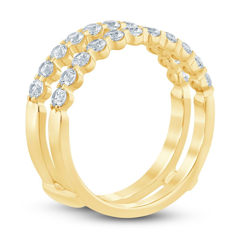 Diamond Insert Ring 1 ct tw Round 14K Yellow Gold mqkKu3Mj Diamond Insert Ring 1 ct tw Round 14K Yellow Gold mqkKu3Mj