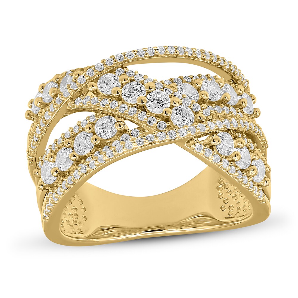 Diamond Ring 1-1/2 ct tw Round 14K Yellow Gold n7Vwb0pB Diamond Ring 1-1/2 ct tw Round 14K Yellow Gold n7Vwb0pB