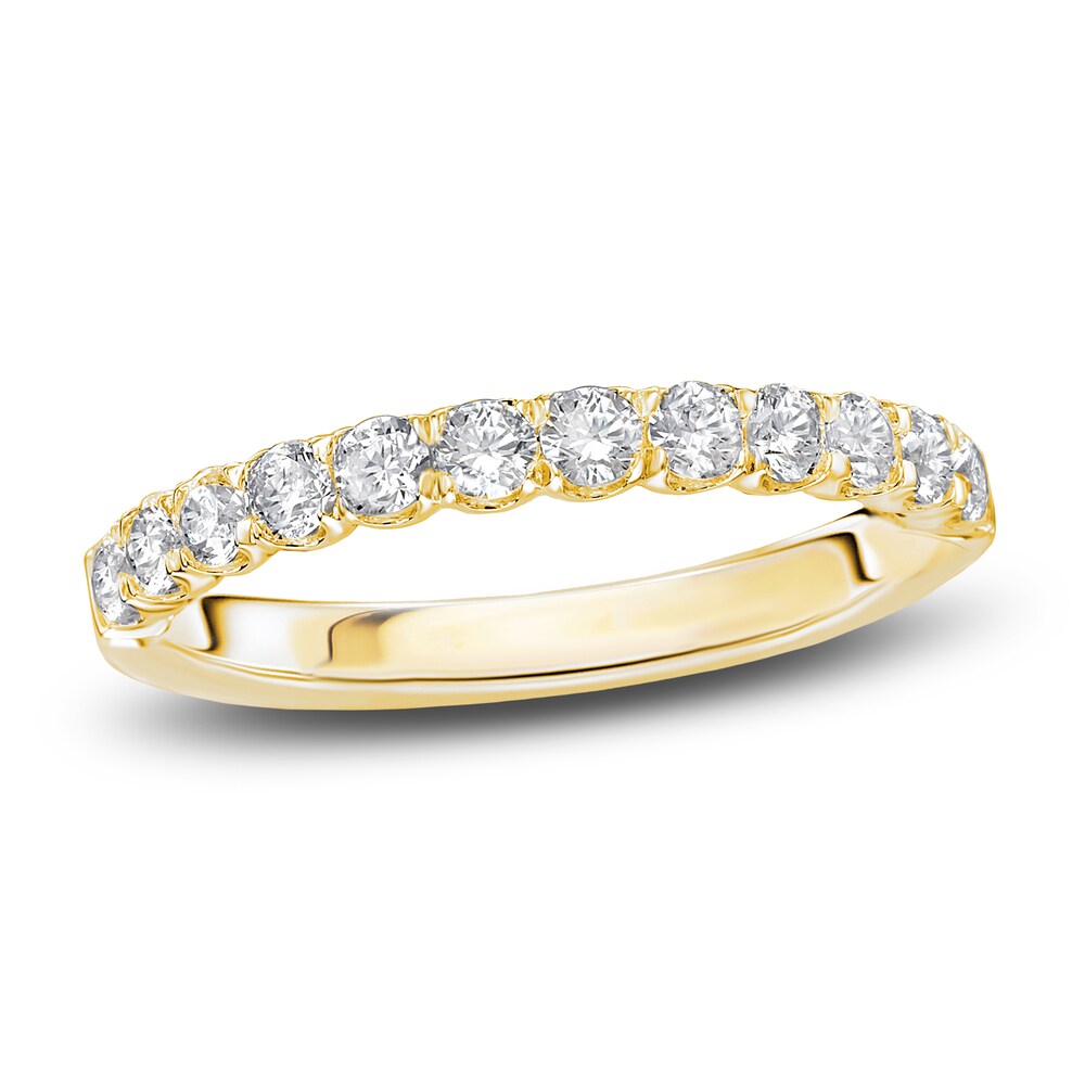 Diamond Anniversary Band 1/2 ct tw Round 14K Yellow Gold n9tDqe0w Diamond Anniversary Band 1/2 ct tw Round 14K Yellow Gold n9tDqe0w