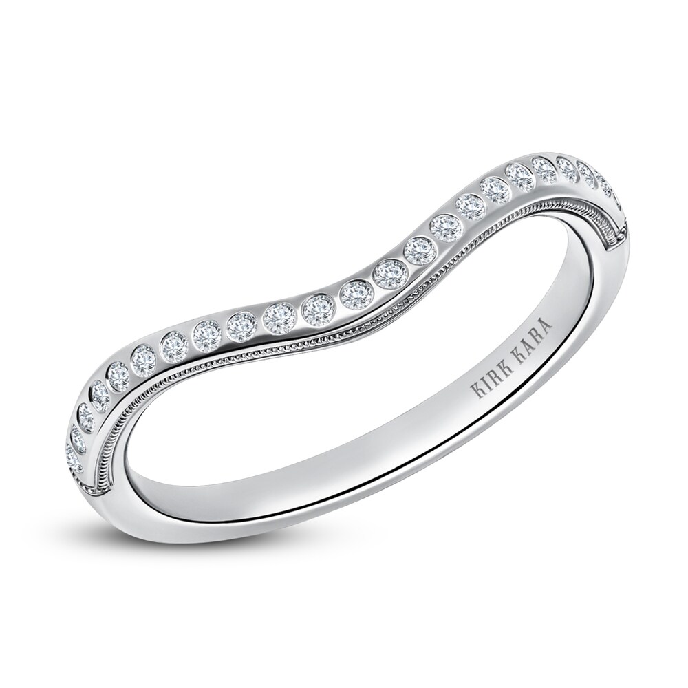 Kirk Kara Diamond Contour Wedding Band 1/10 ct tw Round 18K White Gold nCcoYRKV Kirk Kara Diamond Contour Wedding Band 1/10 ct tw Round 18K White Gold nCcoYRKV