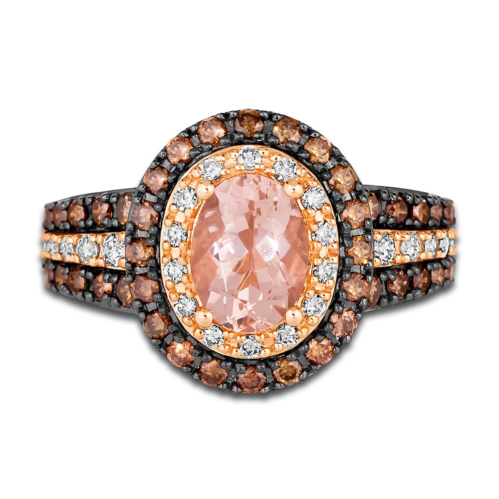 Le Vian Natural Morganite Ring 7/8 ct tw Diamonds 14K Strawberry Gold nDg4mT2L Le Vian Natural Morganite Ring 7/8 ct tw Diamonds 14K Strawberry Gold nDg4mT2L