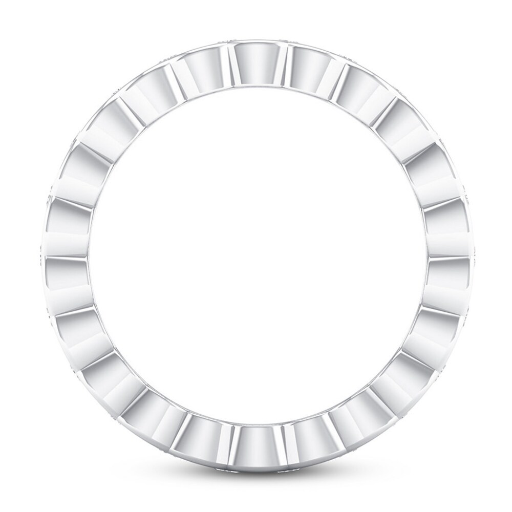Diamond Eternity Band 1 ct tw Round 14K White Gold nPrUZNnI Diamond Eternity Band 1 ct tw Round 14K White Gold nPrUZNnI