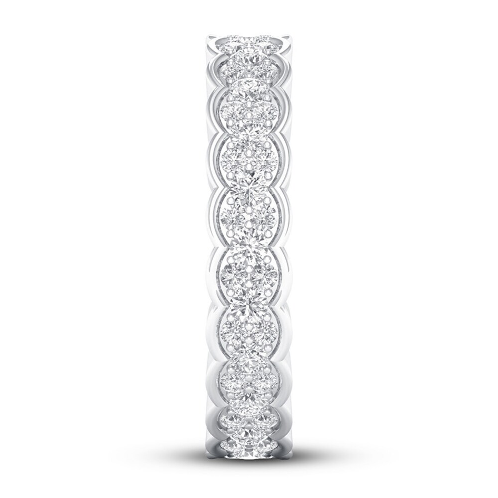 Diamond Eternity Band 1 ct tw Round 14K White Gold nPrUZNnI Diamond Eternity Band 1 ct tw Round 14K White Gold nPrUZNnI
