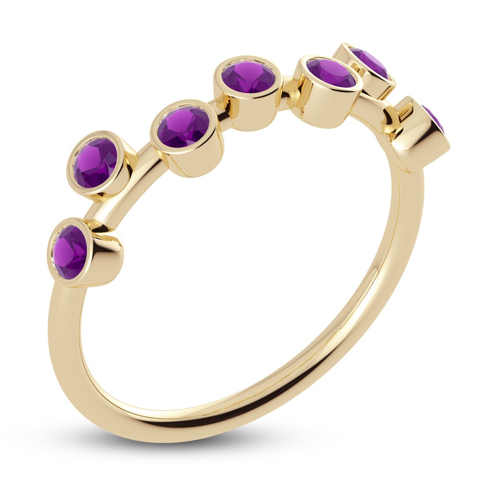 Juliette Maison Natural Amethyst Ring 10K Yellow Gold nYO73kVq Juliette Maison Natural Amethyst Ring 10K Yellow Gold nYO73kVq