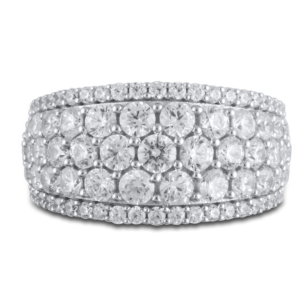 Lab-Created Diamond Anniversary Band 3 ct tw Round 14K White Gold niKlSqOk Lab-Created Diamond Anniversary Band 3 ct tw Round 14K White Gold niKlSqOk
