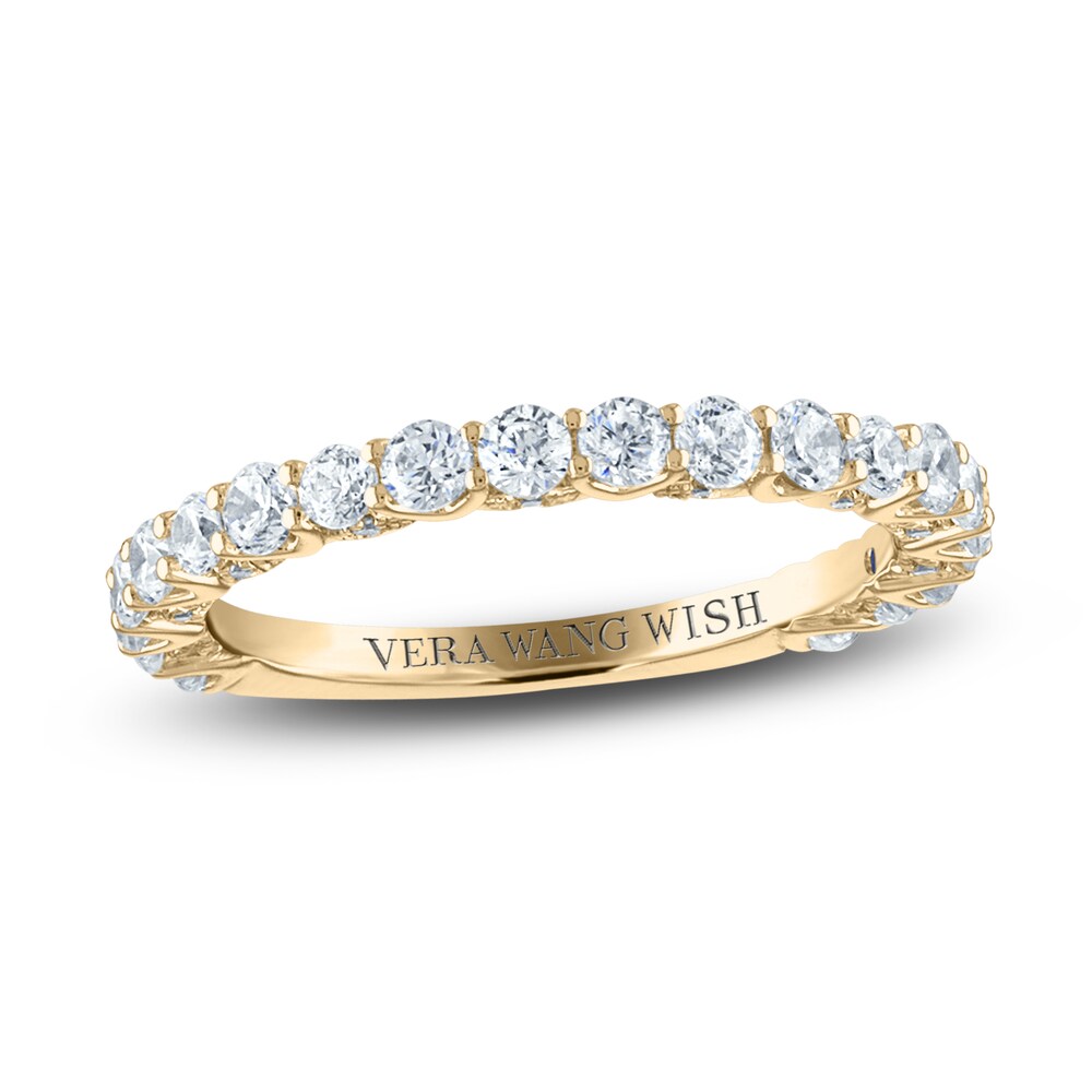 Vera Wang WISH Diamond Anniversary Ring 1 ct tw Round 18K Yellow Gold nmQNTx6J Vera Wang WISH Diamond Anniversary Ring 1 ct tw Round 18K Yellow Gold nmQNTx6J