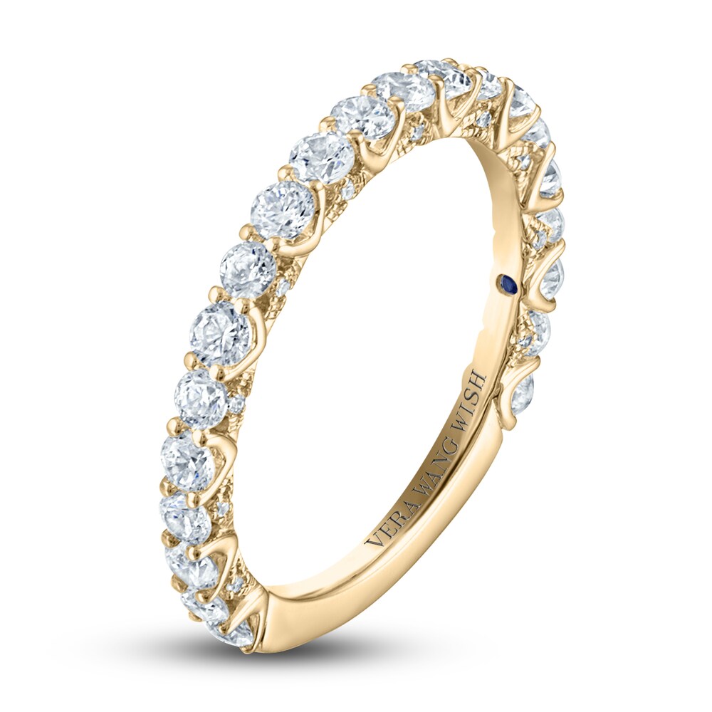 Vera Wang WISH Diamond Anniversary Ring 1 ct tw Round 18K Yellow Gold nmQNTx6J Vera Wang WISH Diamond Anniversary Ring 1 ct tw Round 18K Yellow Gold nmQNTx6J