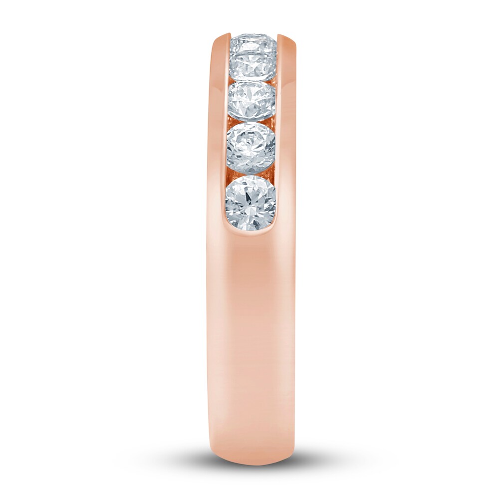 Diamond Anniversary Band 1 ct tw Round 14K Rose Gold (SI/2) nrpRXyH4 Diamond Anniversary Band 1 ct tw Round 14K Rose Gold (SI/2) nrpRXyH4