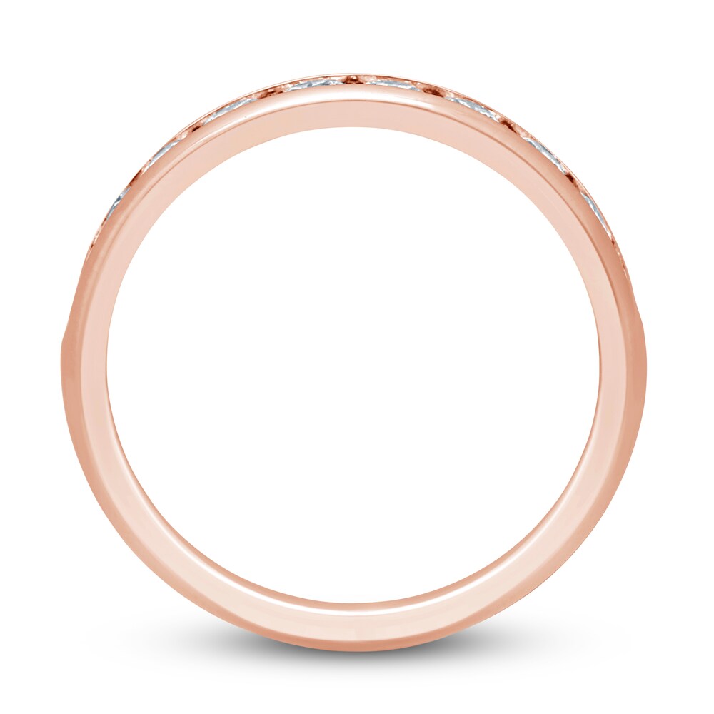 Diamond Anniversary Band 1 ct tw Round 14K Rose Gold (SI/2) nrpRXyH4 Diamond Anniversary Band 1 ct tw Round 14K Rose Gold (SI/2) nrpRXyH4