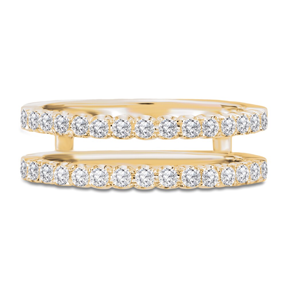 Diamond Enhancer Ring 1/2 ct tw Round 14K Yellow Gold nwtsS1eJ Diamond Enhancer Ring 1/2 ct tw Round 14K Yellow Gold nwtsS1eJ