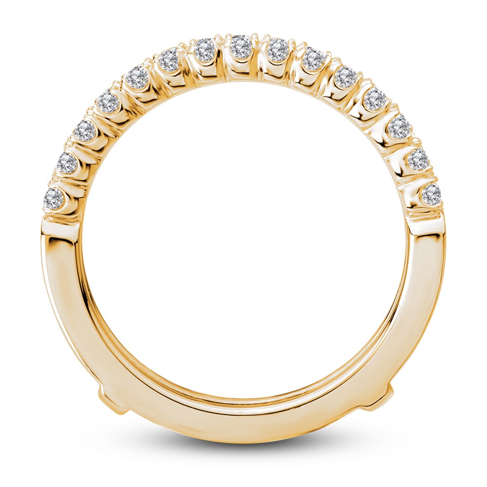 Diamond Enhancer Ring 1/2 ct tw Round 14K Yellow Gold nwtsS1eJ Diamond Enhancer Ring 1/2 ct tw Round 14K Yellow Gold nwtsS1eJ