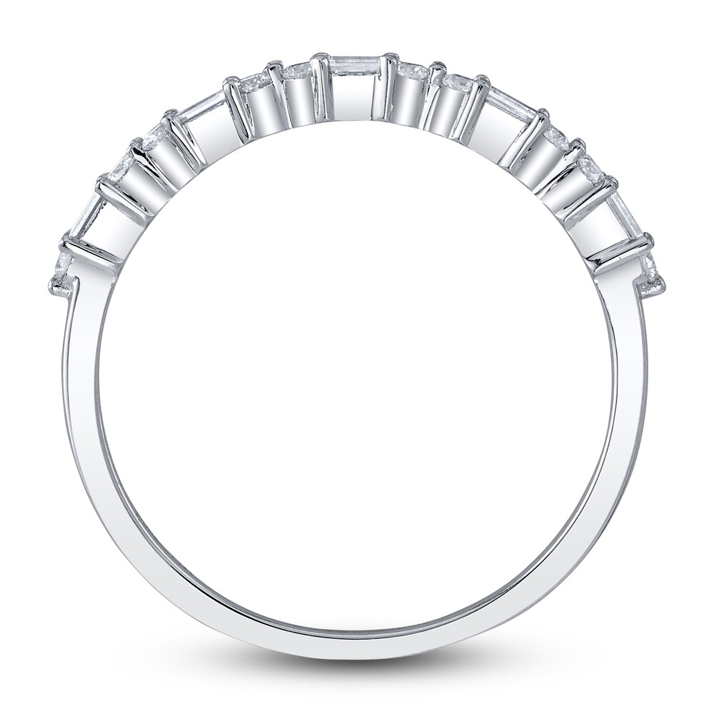 Shy Creation Diamond Ring 1/5 ct tw Round/Baguette 14K White Gold SC55020818 o3JagZ39 Shy Creation Diamond Ring 1/5 ct tw Round/Baguette 14K White Gold SC55020818 o3JagZ39