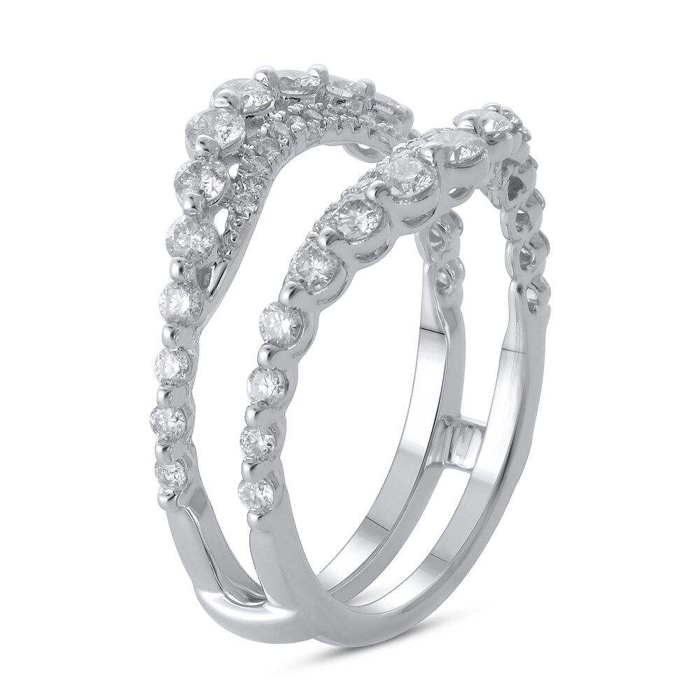 Diamond Enhancer Ring 1 ct tw Round 14K White Gold o3QKf8q9 Diamond Enhancer Ring 1 ct tw Round 14K White Gold o3QKf8q9