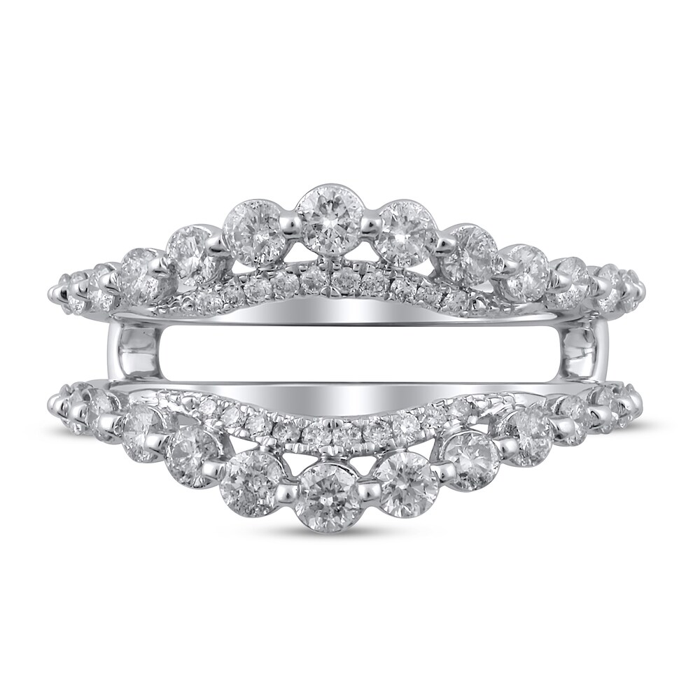 Diamond Enhancer Ring 1 ct tw Round 14K White Gold o3QKf8q9 Diamond Enhancer Ring 1 ct tw Round 14K White Gold o3QKf8q9