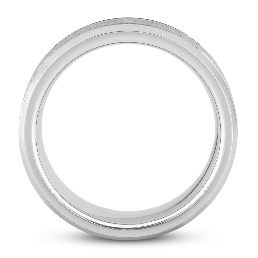 White Tungsten Carbide Wedding Band oWtzukYc White Tungsten Carbide Wedding Band oWtzukYc