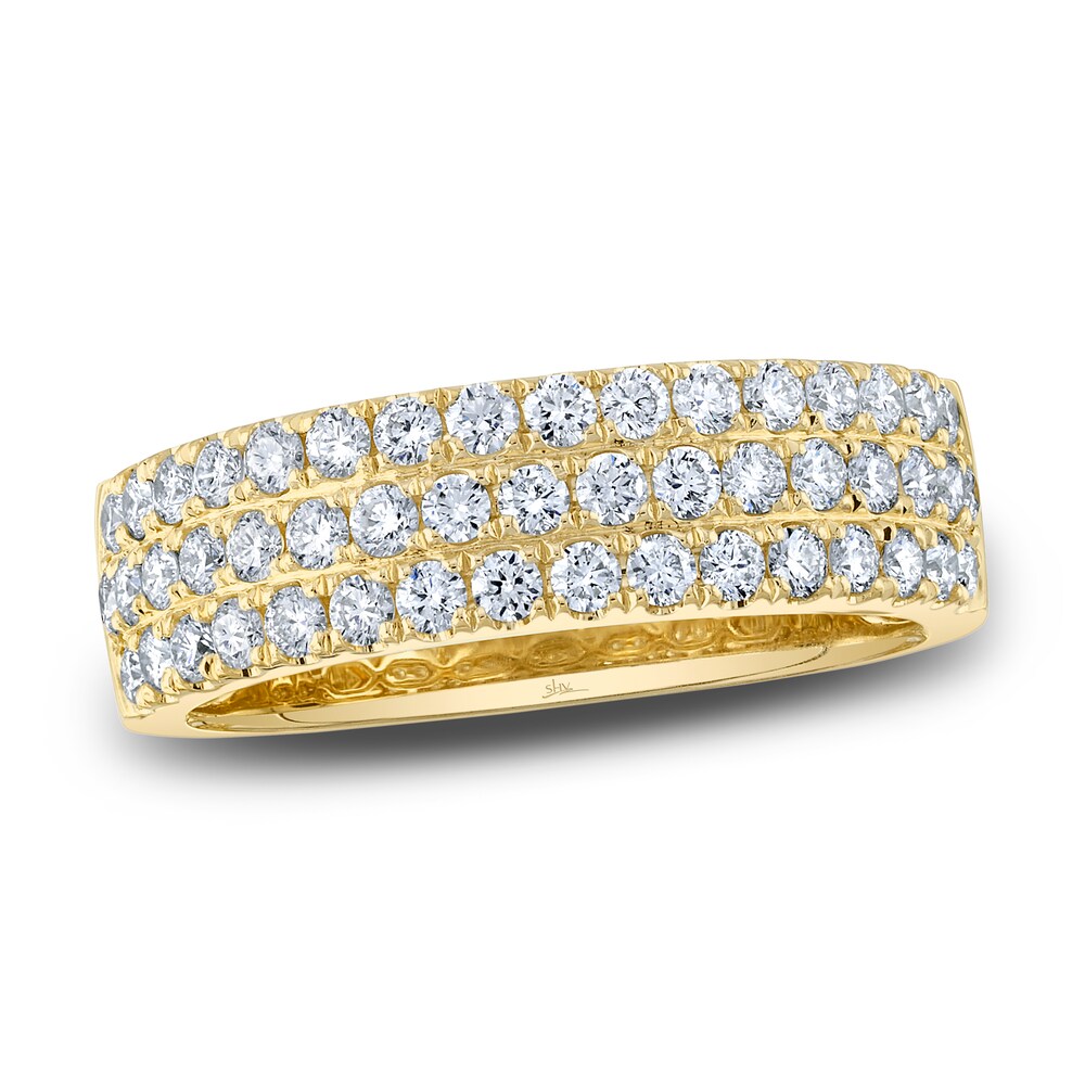 Shy Creation Diamond Ring 7/8 ct tw Round 14K Yellow Gold SC55022797V2 oba1yATK Shy Creation Diamond Ring 7/8 ct tw Round 14K Yellow Gold SC55022797V2 oba1yATK