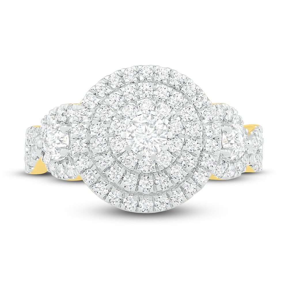 Diamond Ring 1 ct tw Round 14K Yellow Gold ogRkBE47 Diamond Ring 1 ct tw Round 14K Yellow Gold ogRkBE47