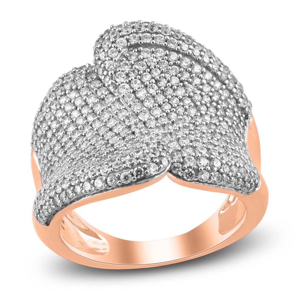 Diamond Ring 2 ct tw Round 14K Rose Gold ogSkzYSG Diamond Ring 2 ct tw Round 14K Rose Gold ogSkzYSG