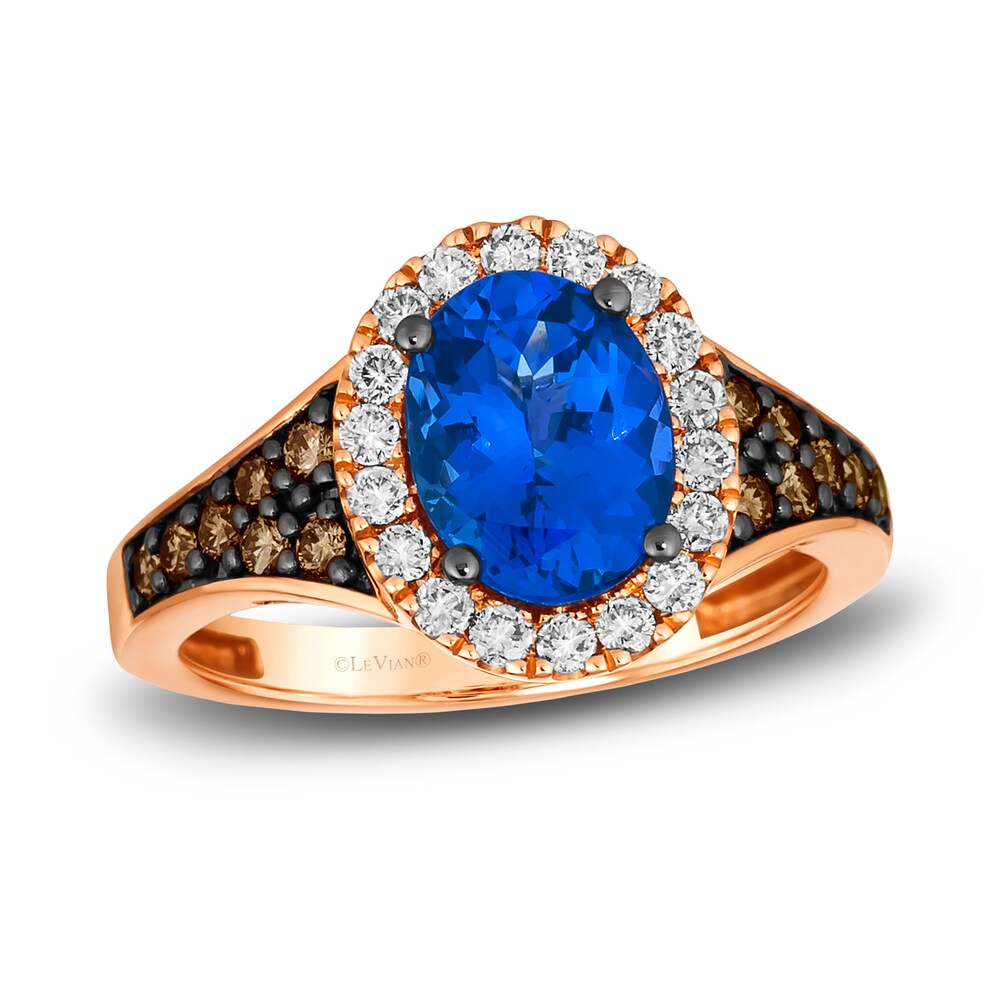 Le Vian Natural Tanzanite Ring 1/2 ct tw Diamonds 14K Strawberry Gold owvpjRhd Le Vian Natural Tanzanite Ring 1/2 ct tw Diamonds 14K Strawberry Gold owvpjRhd
