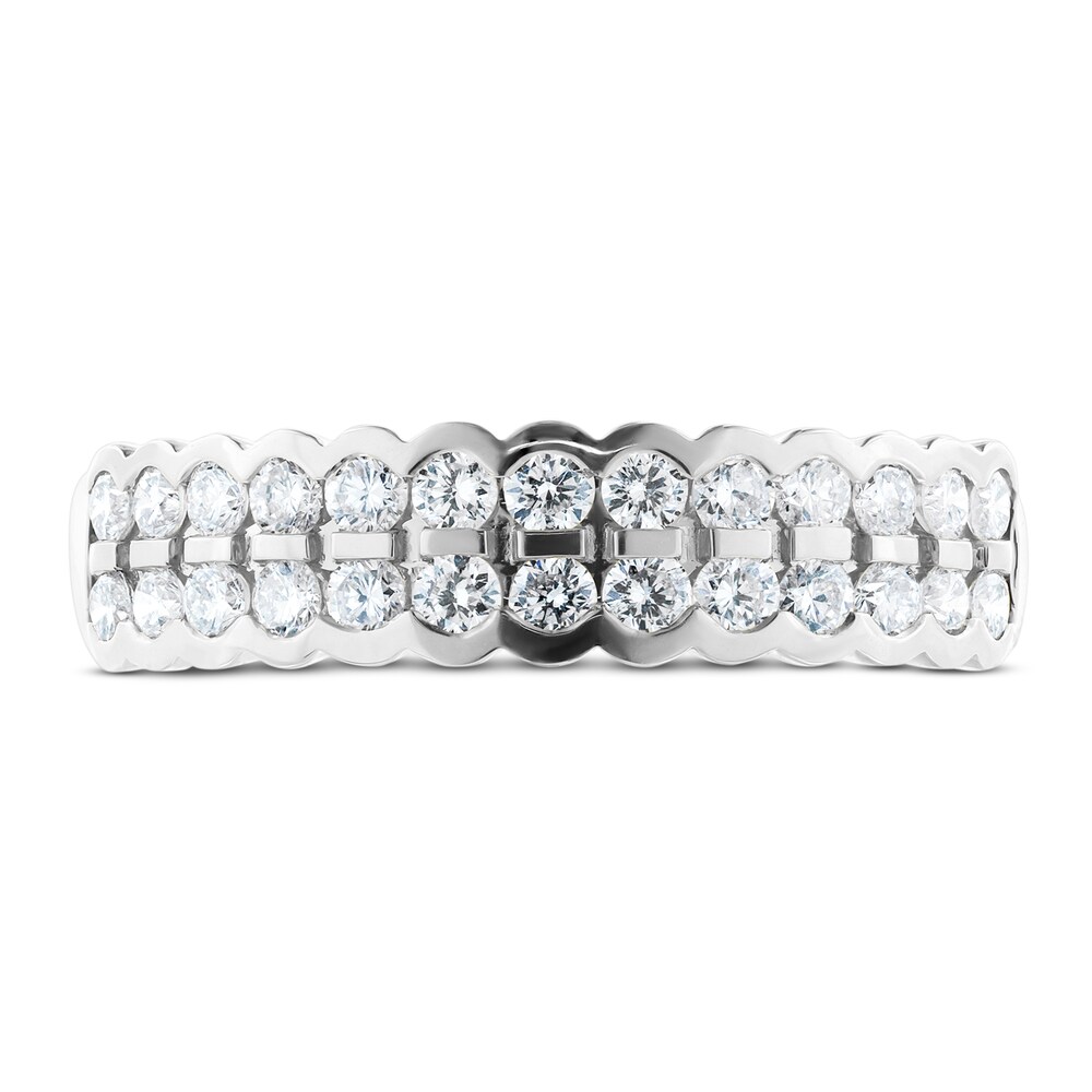 Diamond Anniversary Ring 1/2 ct tw Round 14K White Gold pMfAyFky Diamond Anniversary Ring 1/2 ct tw Round 14K White Gold pMfAyFky