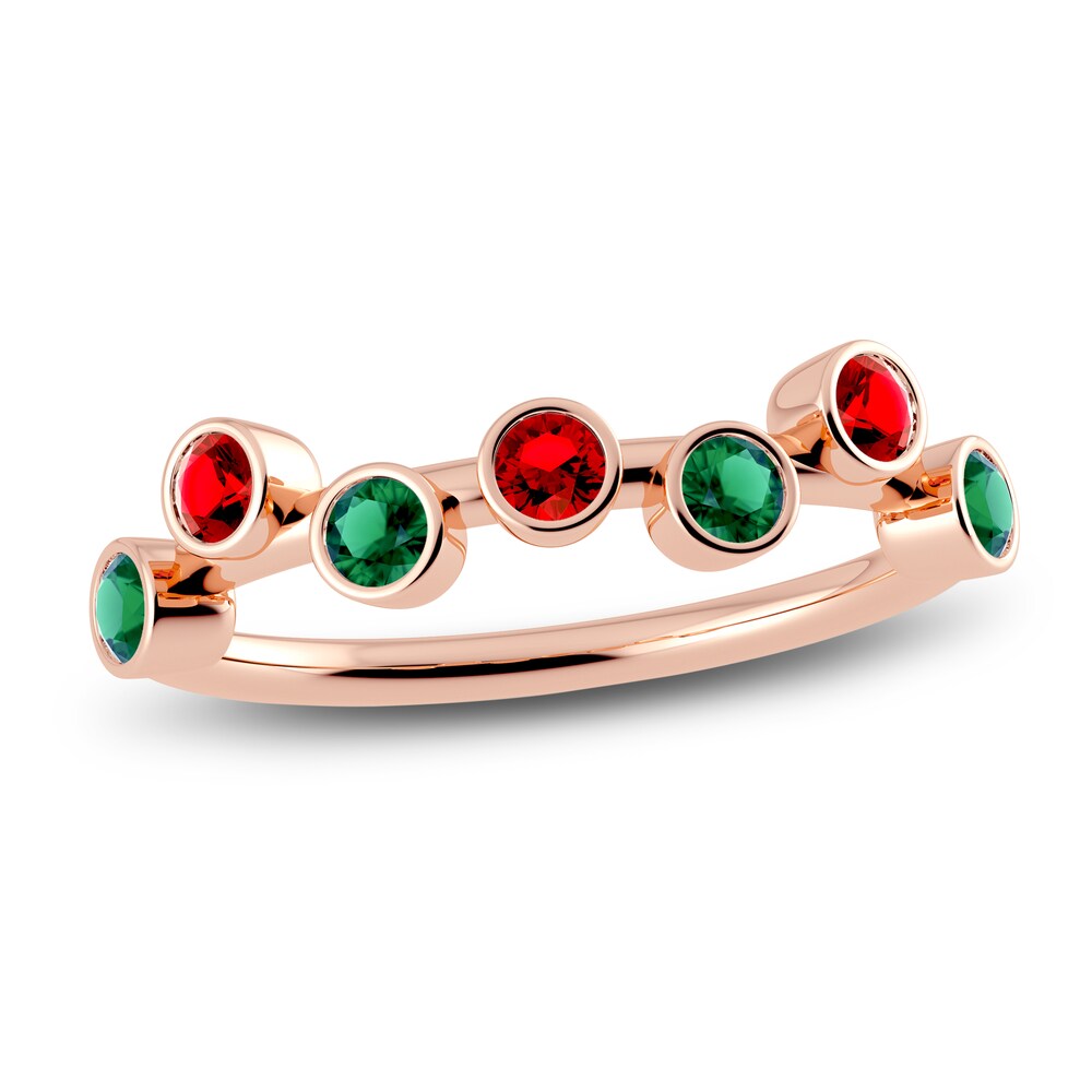 Juliette Maison Natural Ruby & Natural Emerald Ring 10K Rose Gold pibmPNj8 Juliette Maison Natural Ruby & Natural Emerald Ring 10K Rose Gold pibmPNj8
