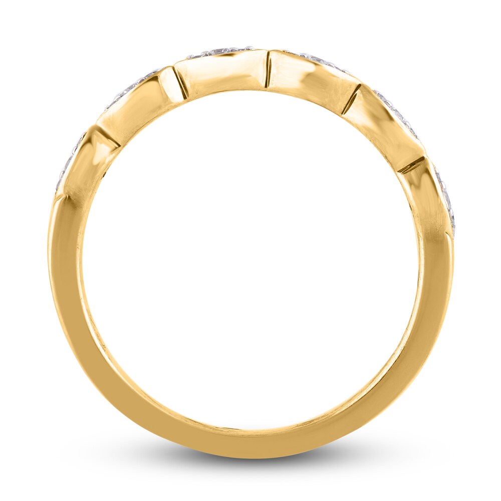 Diamond Wedding Band 1/10 ct tw Round 14K Yellow Gold ppzu67jL Diamond Wedding Band 1/10 ct tw Round 14K Yellow Gold ppzu67jL