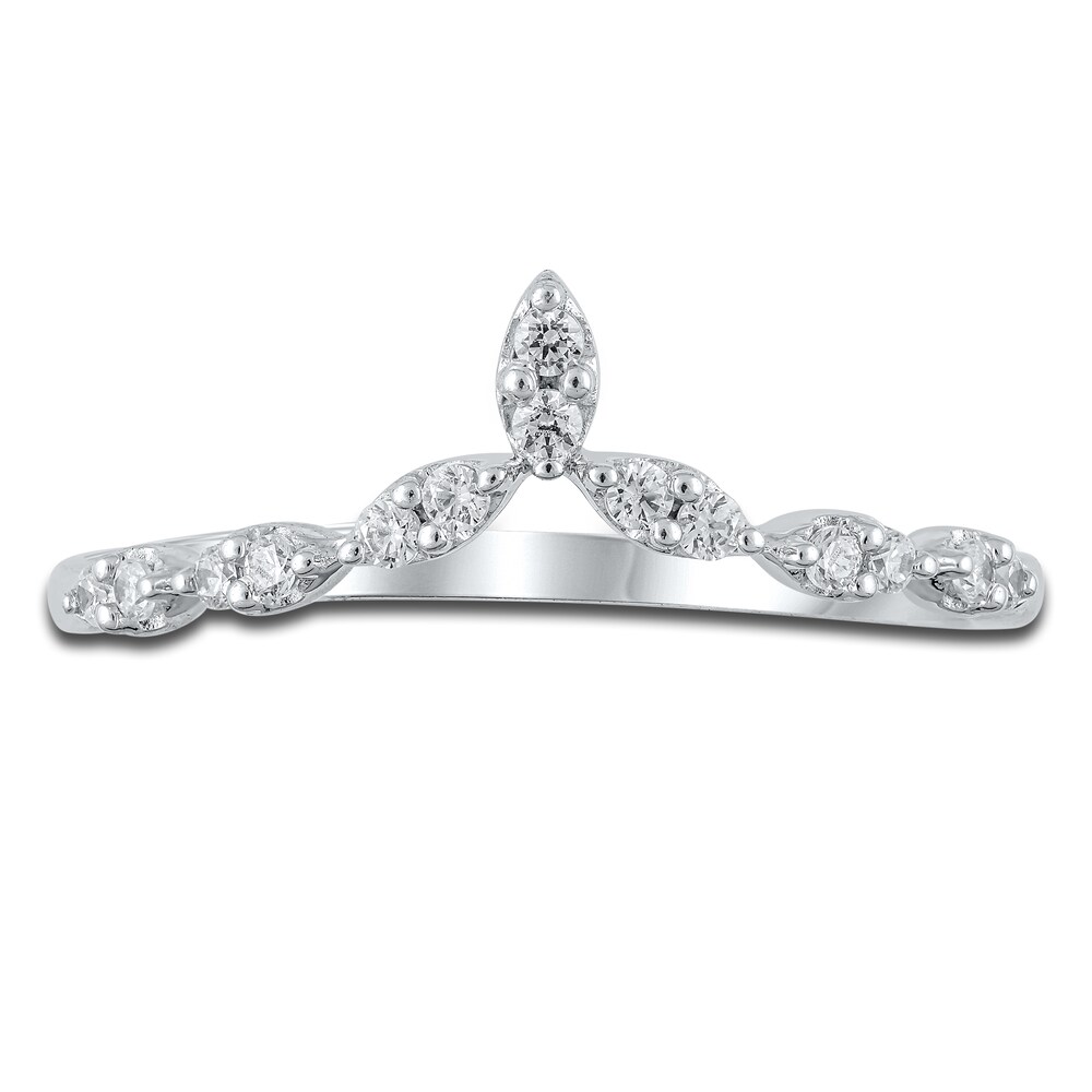 Diamond Contour Wedding Band 1/6 ct tw Round 10K White Gold pyuDOwVy Diamond Contour Wedding Band 1/6 ct tw Round 10K White Gold pyuDOwVy