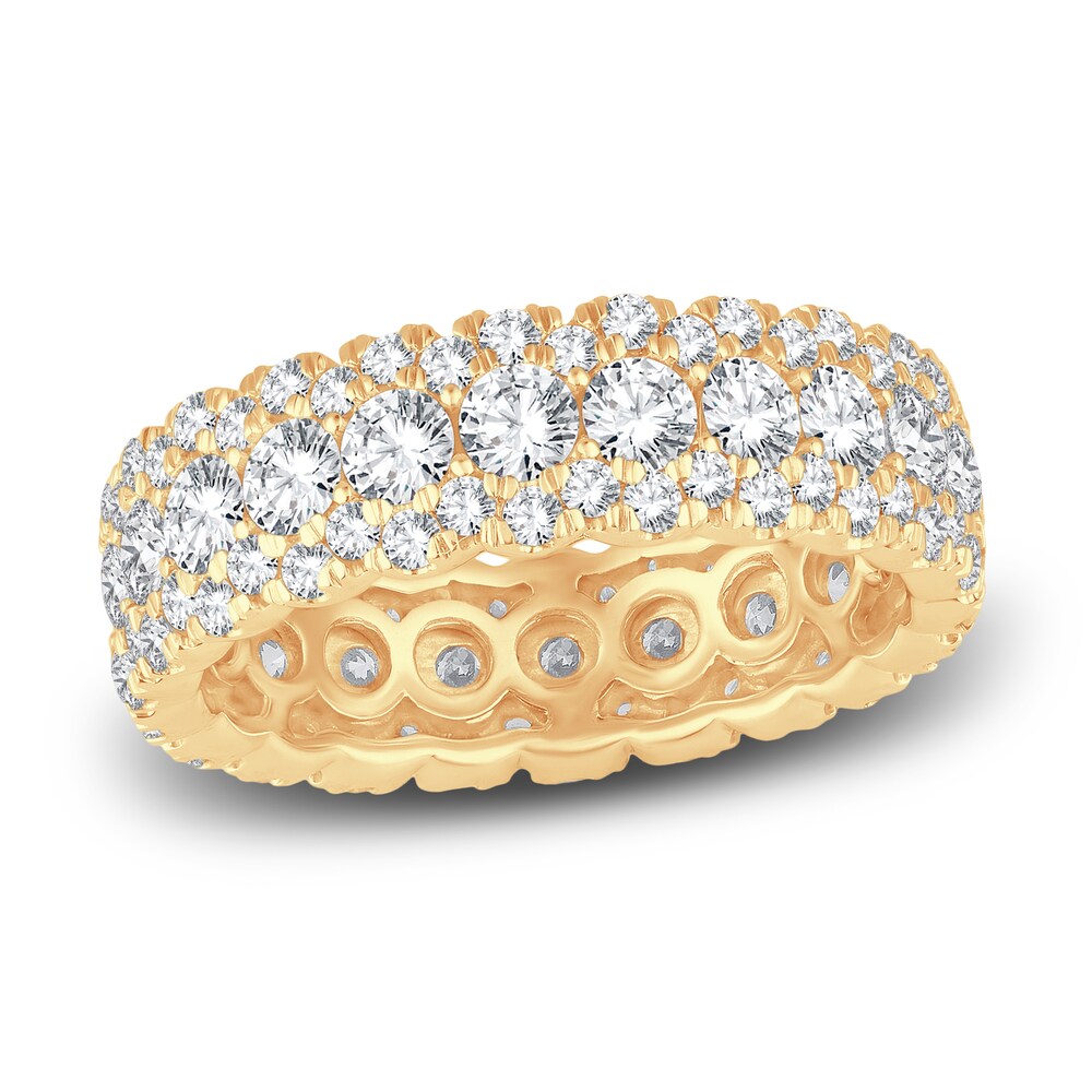 Diamond Eternity Band 3 ct tw Round 14K Yellow Gold q2rX1Hhb Diamond Eternity Band 3 ct tw Round 14K Yellow Gold q2rX1Hhb