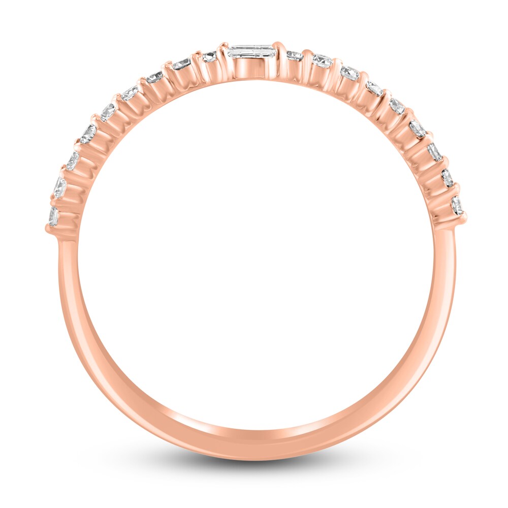 LALI Jewels Diamond Ring 1/5 ct tw Round/Emerald 14K Rose Gold q6OynP1t LALI Jewels Diamond Ring 1/5 ct tw Round/Emerald 14K Rose Gold q6OynP1t
