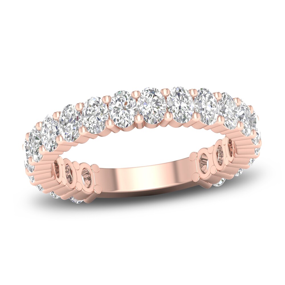Diamond Anniversary Band 2 ct tw Oval 14K Rose Gold q8mRpka1 Diamond Anniversary Band 2 ct tw Oval 14K Rose Gold q8mRpka1