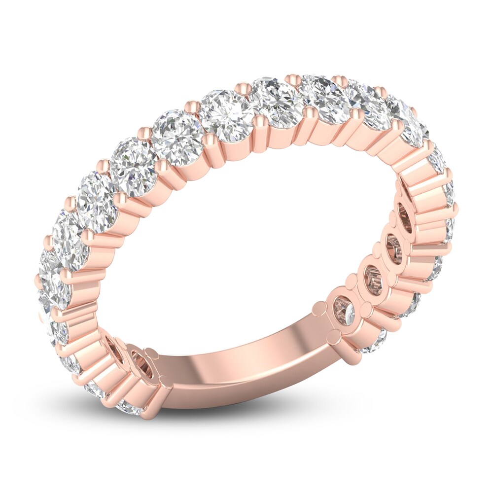Diamond Anniversary Band 2 ct tw Oval 14K Rose Gold q8mRpka1 Diamond Anniversary Band 2 ct tw Oval 14K Rose Gold q8mRpka1