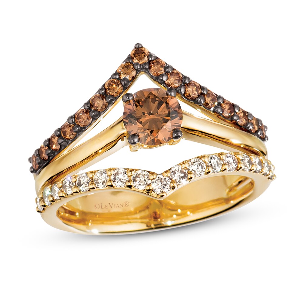 Le Vian Chocolate Diamond Ring 1 1/6 ct tw 14K Honey Gold qDasC7Id Le Vian Chocolate Diamond Ring 1 1/6 ct tw 14K Honey Gold qDasC7Id