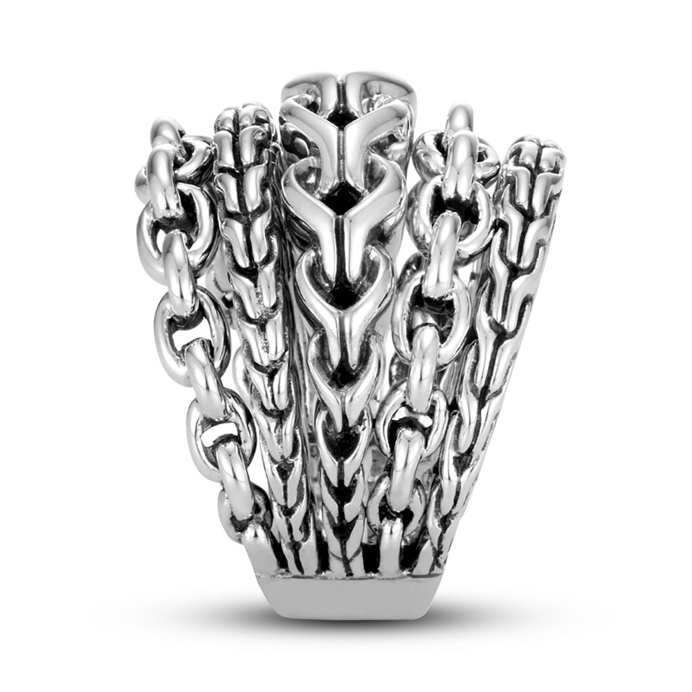 John Hardy Asli Classic Chain Link Ring Sterling Silver 9mm qTLOTVm2 John Hardy Asli Classic Chain Link Ring Sterling Silver 9mm qTLOTVm2