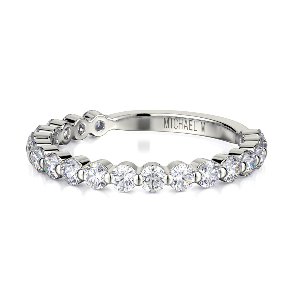 Michael M Diamond Anniversary Band 3/4 ct tw Round 18K White Gold qTmi8vGX Michael M Diamond Anniversary Band 3/4 ct tw Round 18K White Gold qTmi8vGX